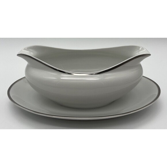 Harmony House Moderne  Fine China Gravy/Sauce Boat Vintage Japan #3545  Vintage - Picture 1 of 6